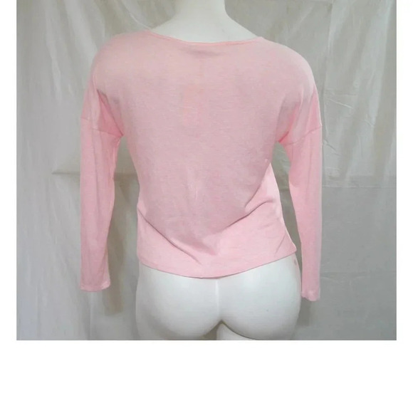 Ande Supersoft V-Neck Knit Pajama‎ Top XL Pink - Picture 6 of 7